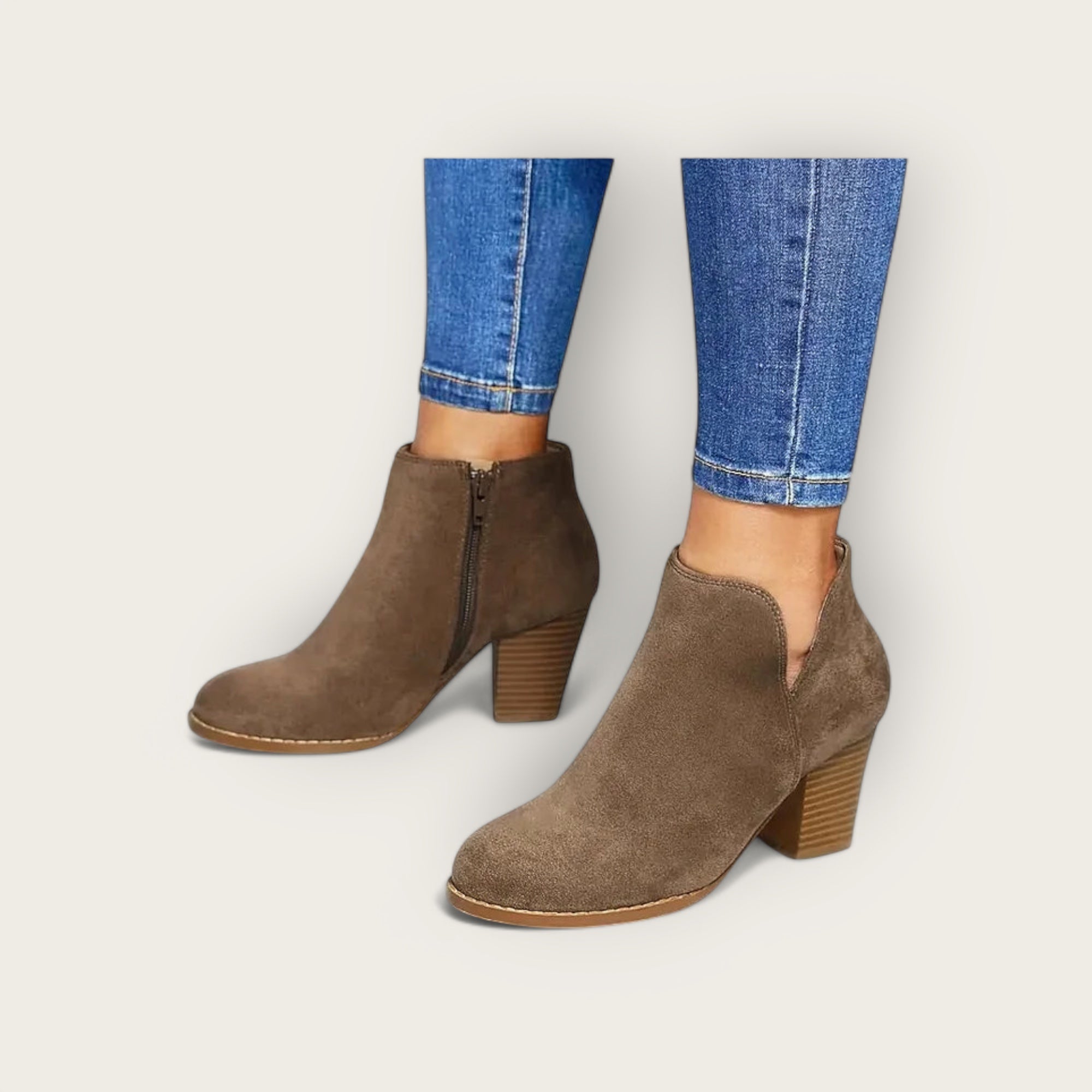 Valentine Paris™ | BOTTINES FEMME AVEC TALON ÉPAIS