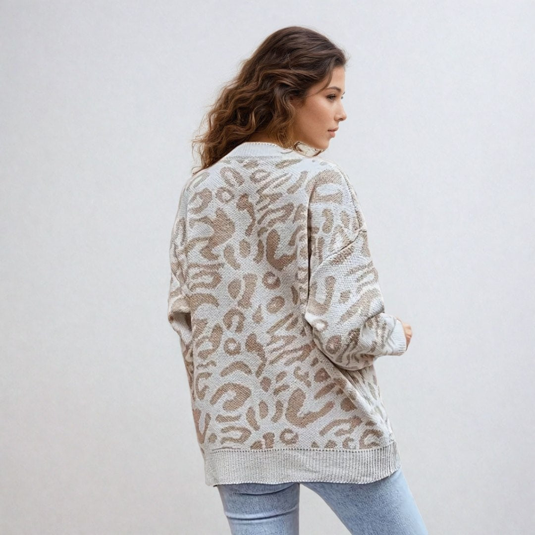 Valentine™ | Chloé - pull imprimé léopard
