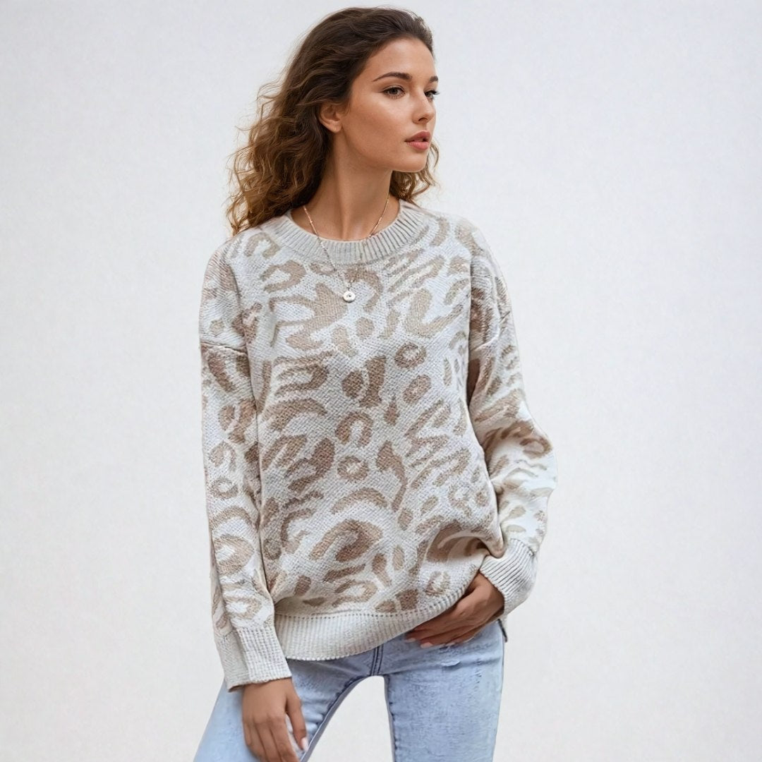 Valentine™ | Chloé - pull imprimé léopard