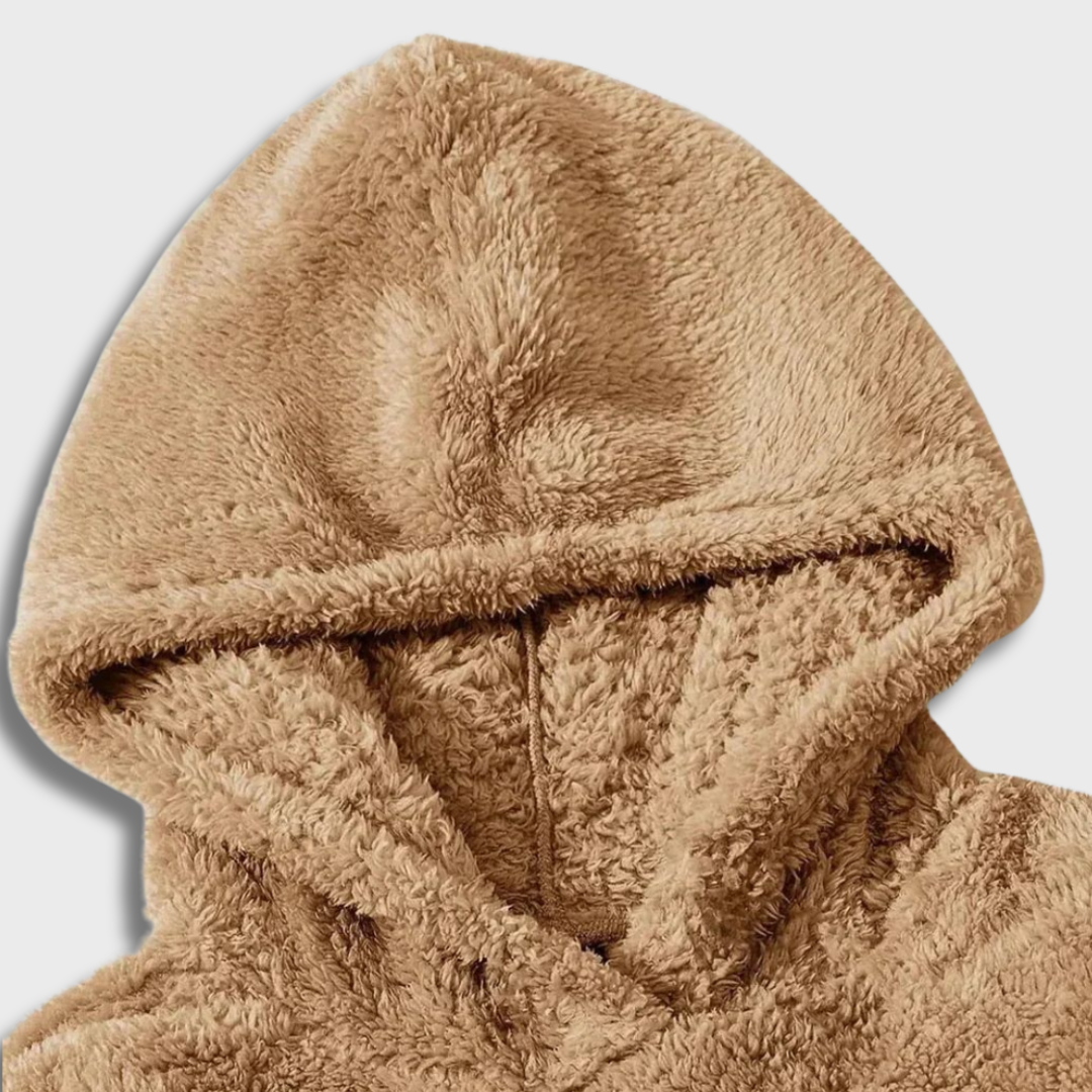 Valentine™ |Juliette - Sweat à capuche en polaire Teddy