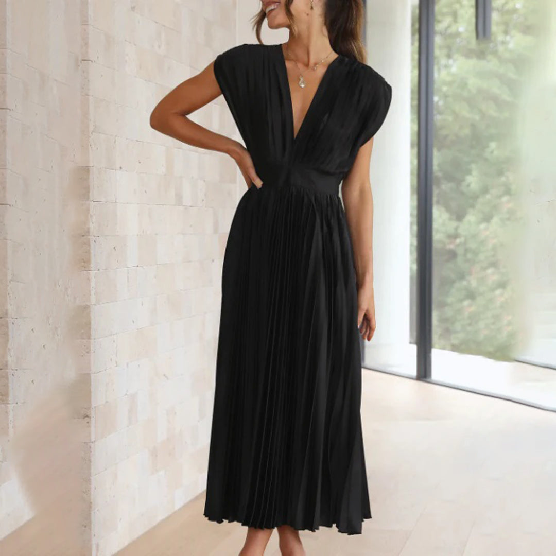 Valentine Paris™ | Zyra - Magnifique robe plissée