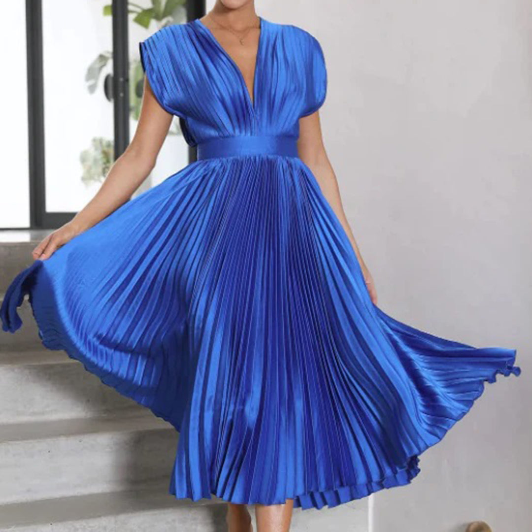 Valentine Paris™ | Zyra - Magnifique robe plissée