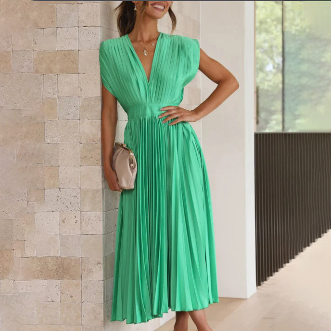Valentine Paris™ | Zyra - Magnifique robe plissée