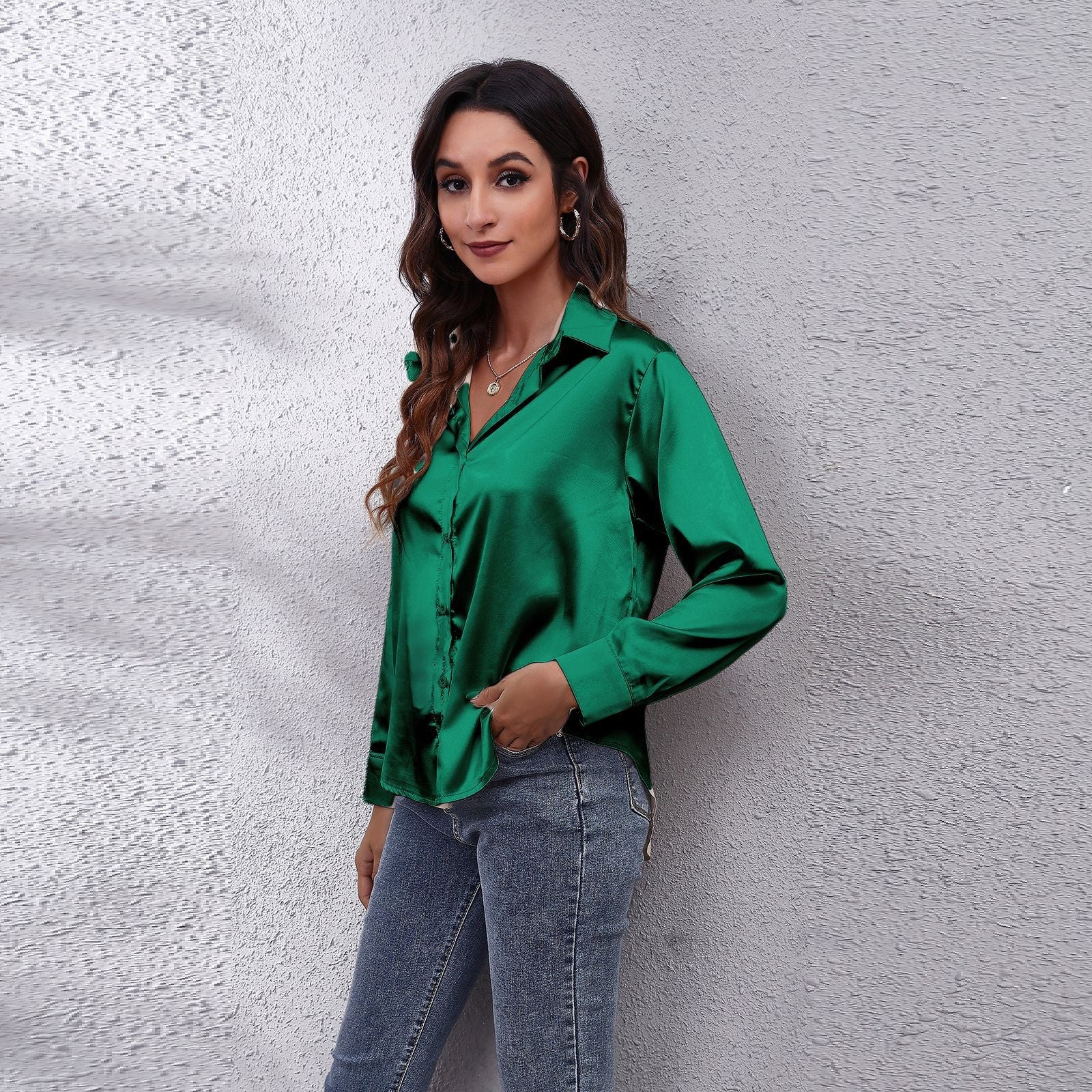 Valentine Paris™ | Blouse Satine Shila - Une Blouse d'Été Légère