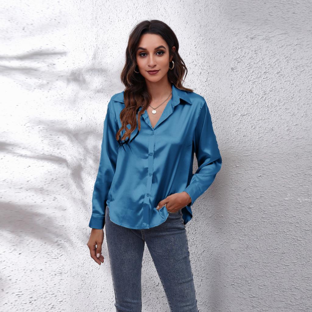 Valentine Paris™ | Blouse Satine Shila - Une Blouse d'Été Légère