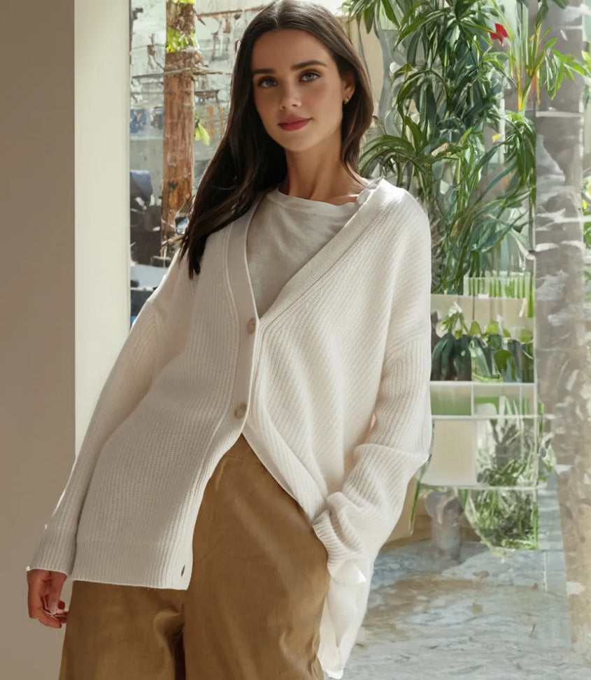 Valentine™ | Clémence - Cachemire Cocoon Cardigan