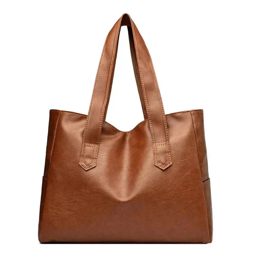 Nora | Sac à épaule doux de luxe minimaliste