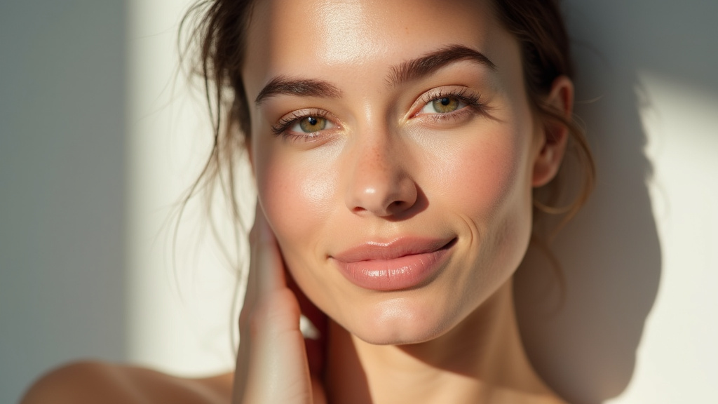 Application de la CC Red Correct d'Erborian sur la peau