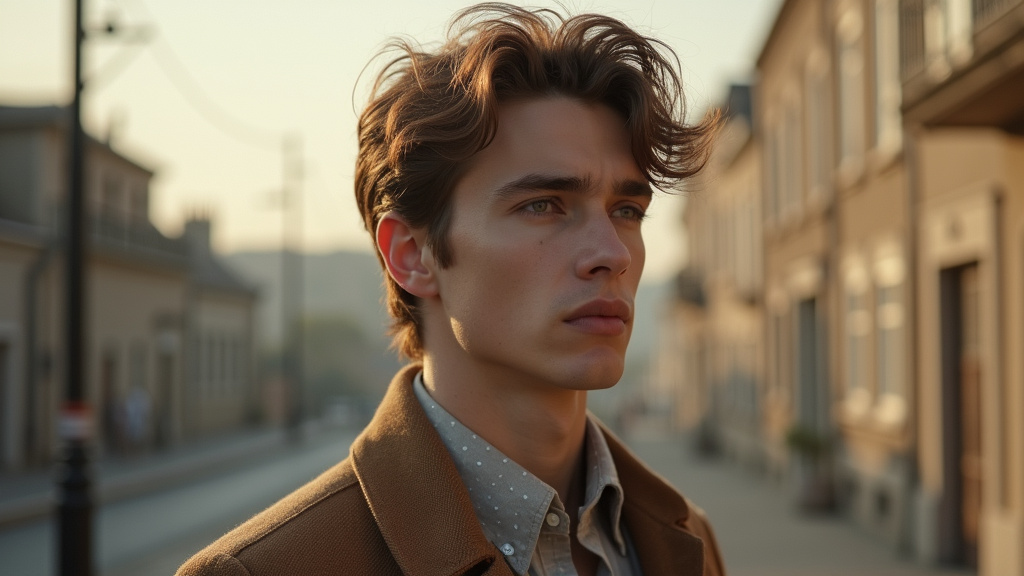 Routine de soins capillaires pour cheveux mi-longs homme