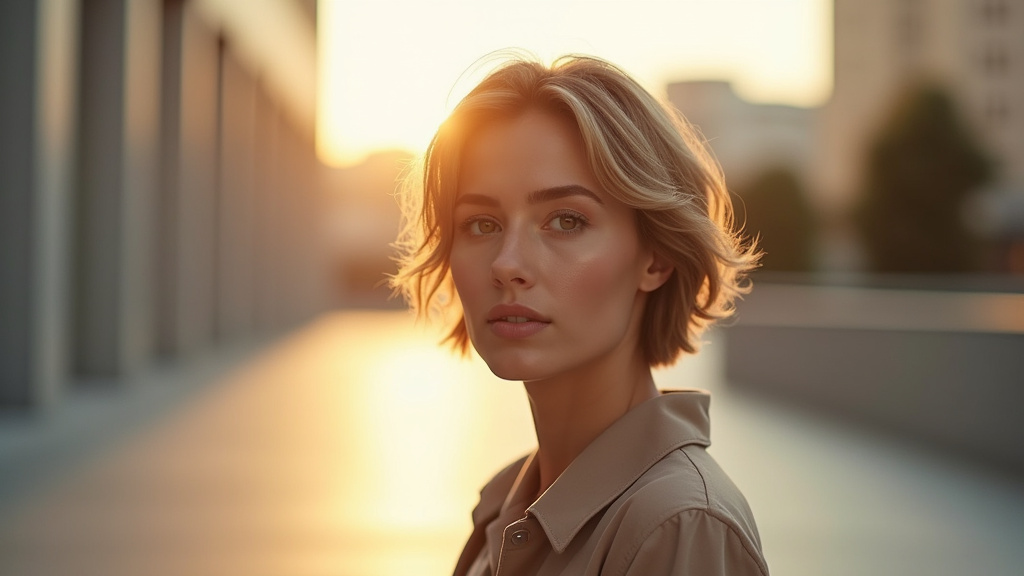 Coiffeur professionnel utilisant des ciseaux à effiler pour créer une coupe courte moderne