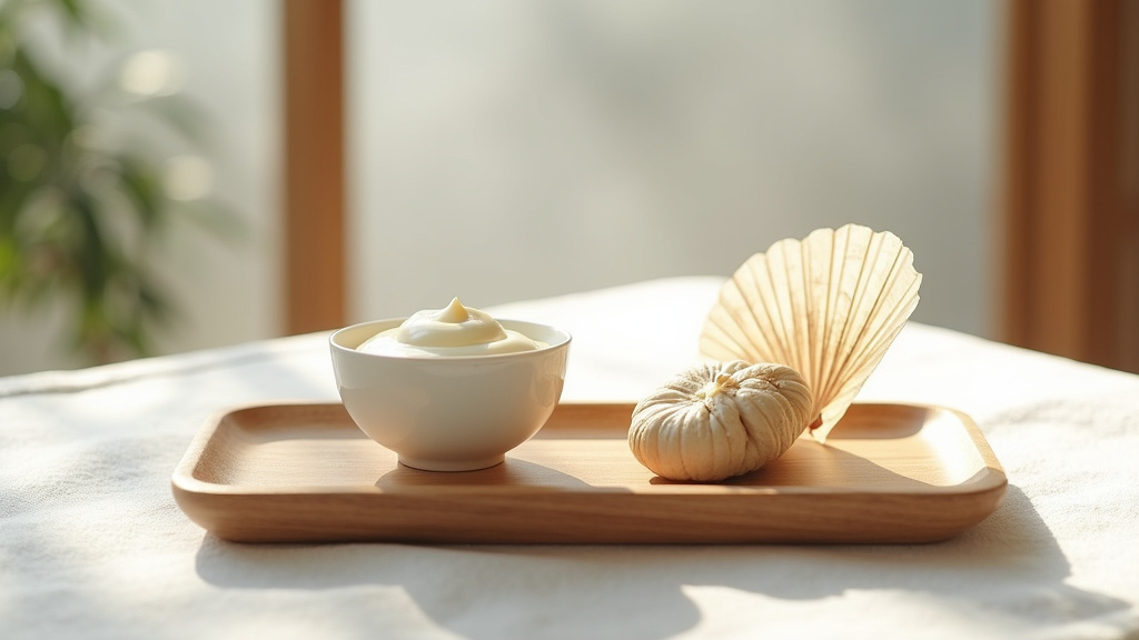 Texture de l'huile-sérum Erborian Skin Therapy appliquée sur la peau