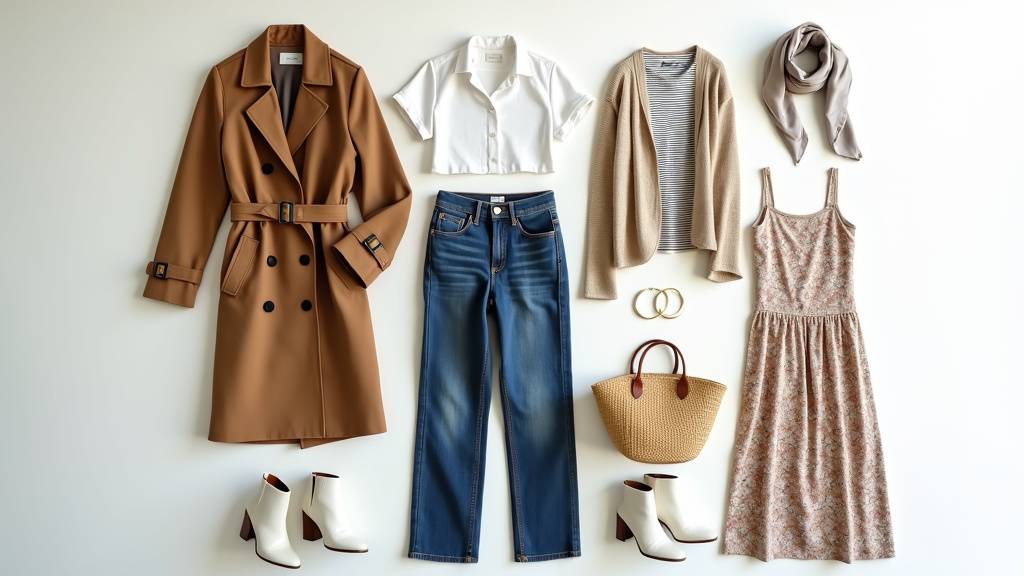 Jean droit brut coupe droite pour mode féminine capsule printemps